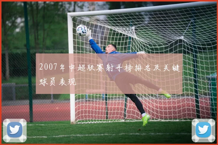 2007年中超联赛射手榜排名及关键球员表现
